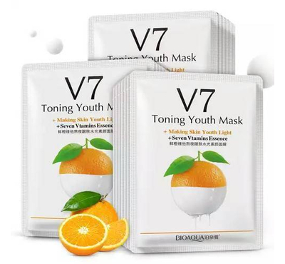 BIOAQUA Toning Youth Facial Mask (Orange) 30g